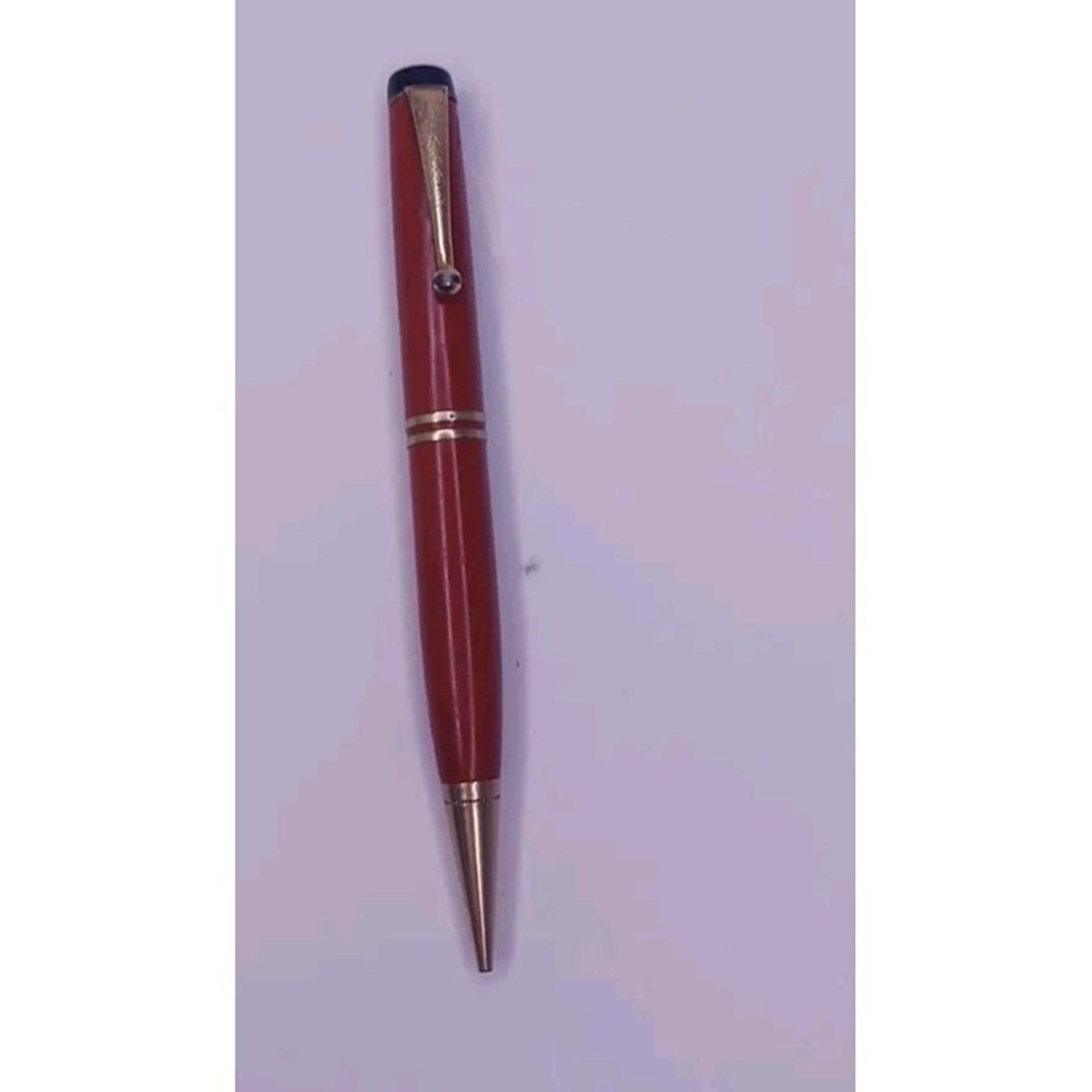 Vintage Parker Duofold Orange Mandarin, Coral Mechanical Pencil Working