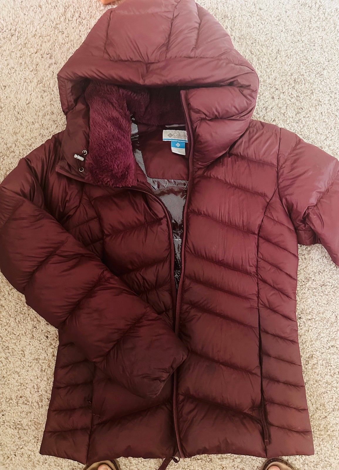 womens Columbia Omni heat winter jacket