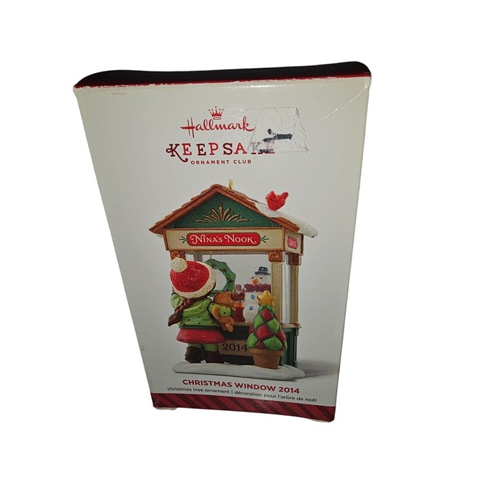Hallmark Keepsake Ornament Christmas Windows 2014 Ornament Club Members Only NIB