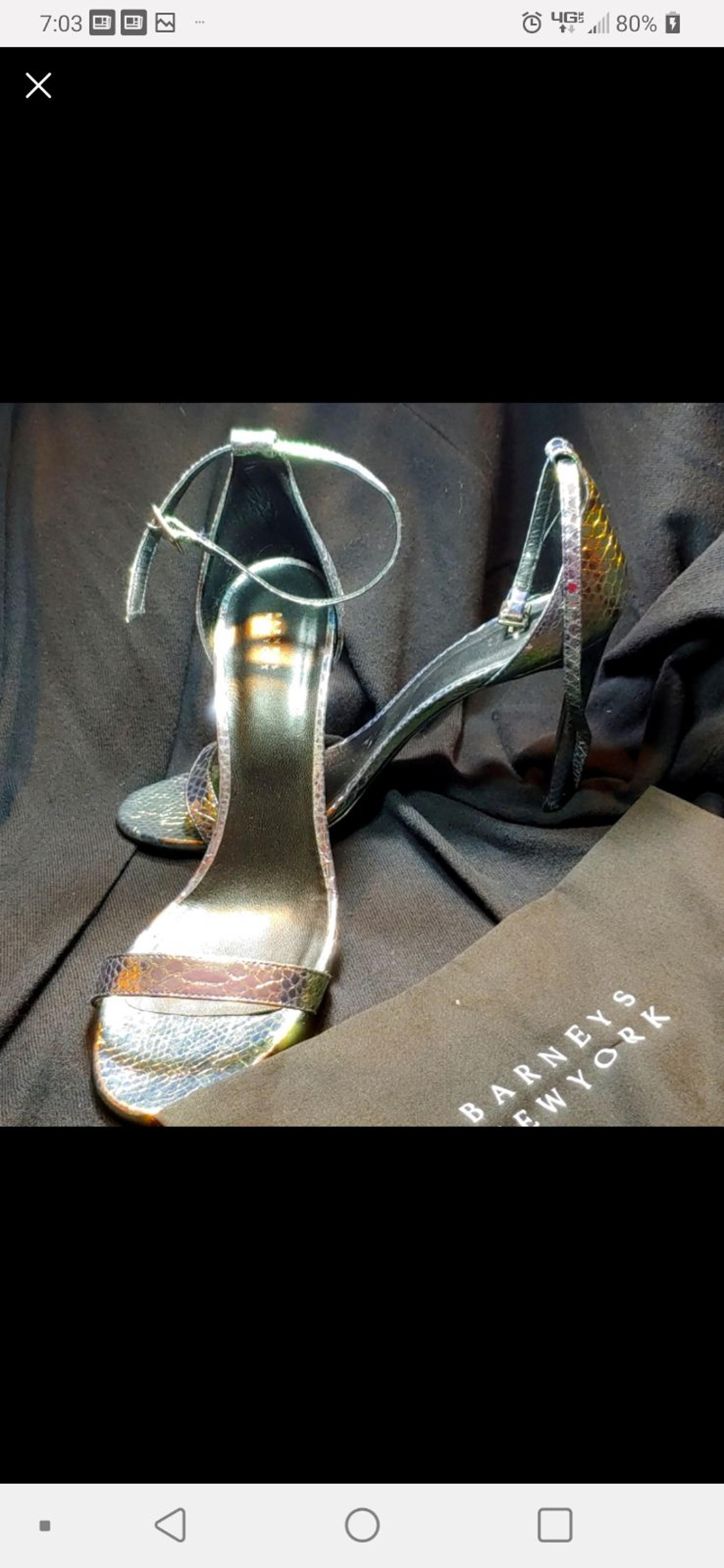 barneys new york stiletto heel shoes (sz