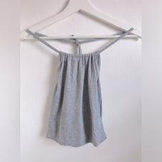 UO BDG grey low back halter top size XS