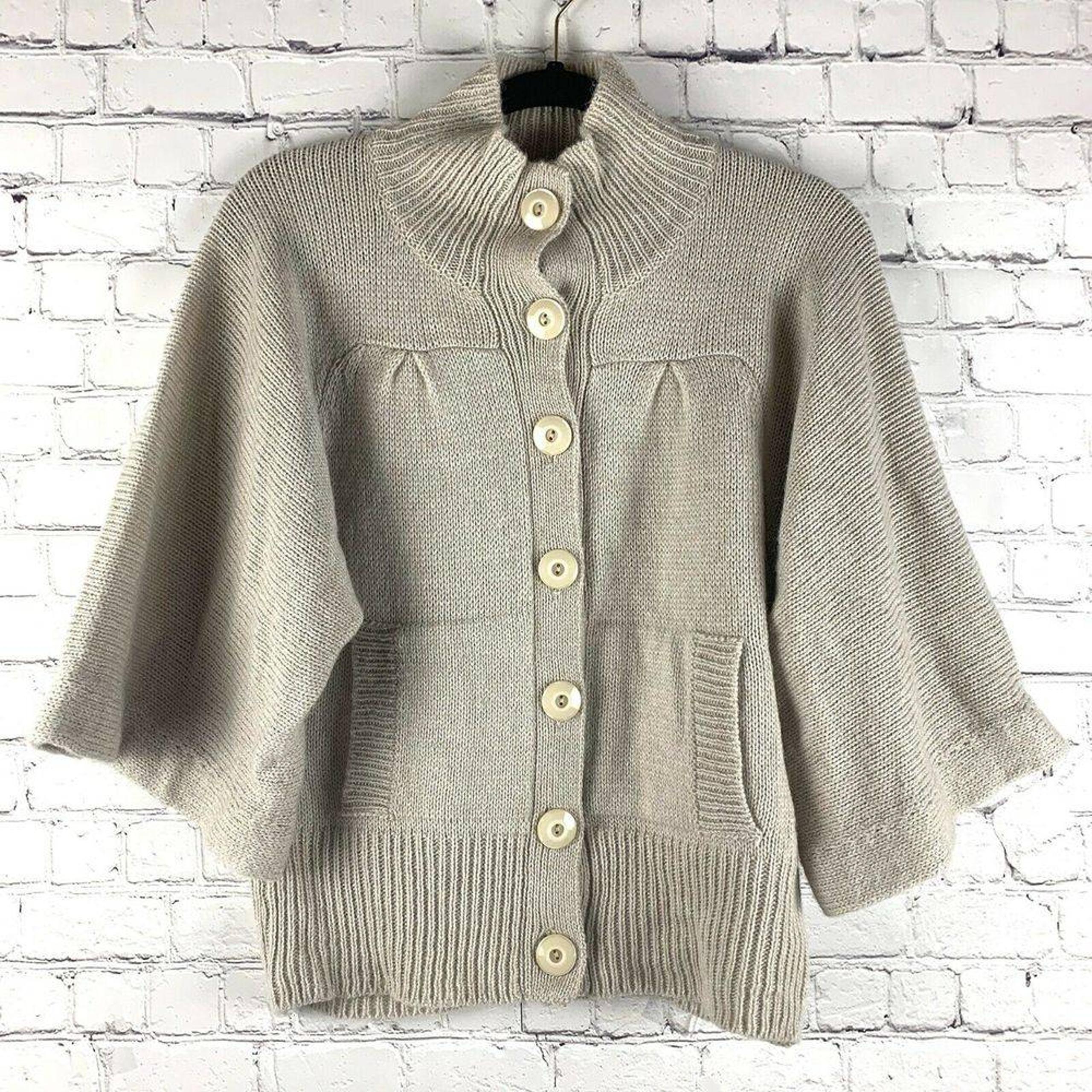 Next Beige Cardigan Sweater Size S