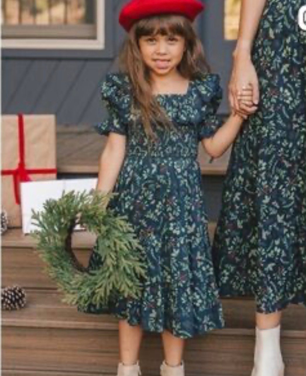 Ivy City Co Gracie Dress in Holly Girls