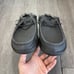 Hey Dude Wally Slip Canvas Mono Men’s Size 12 Black