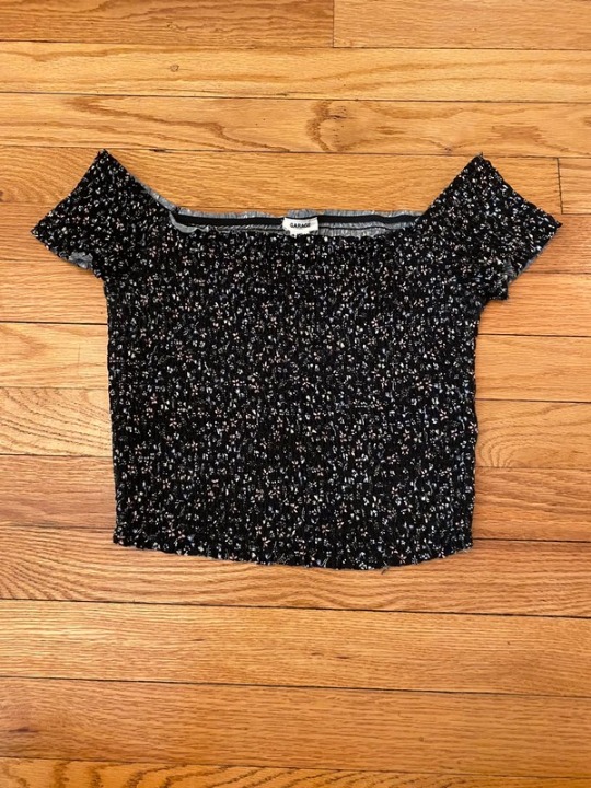 Flower Crop Top