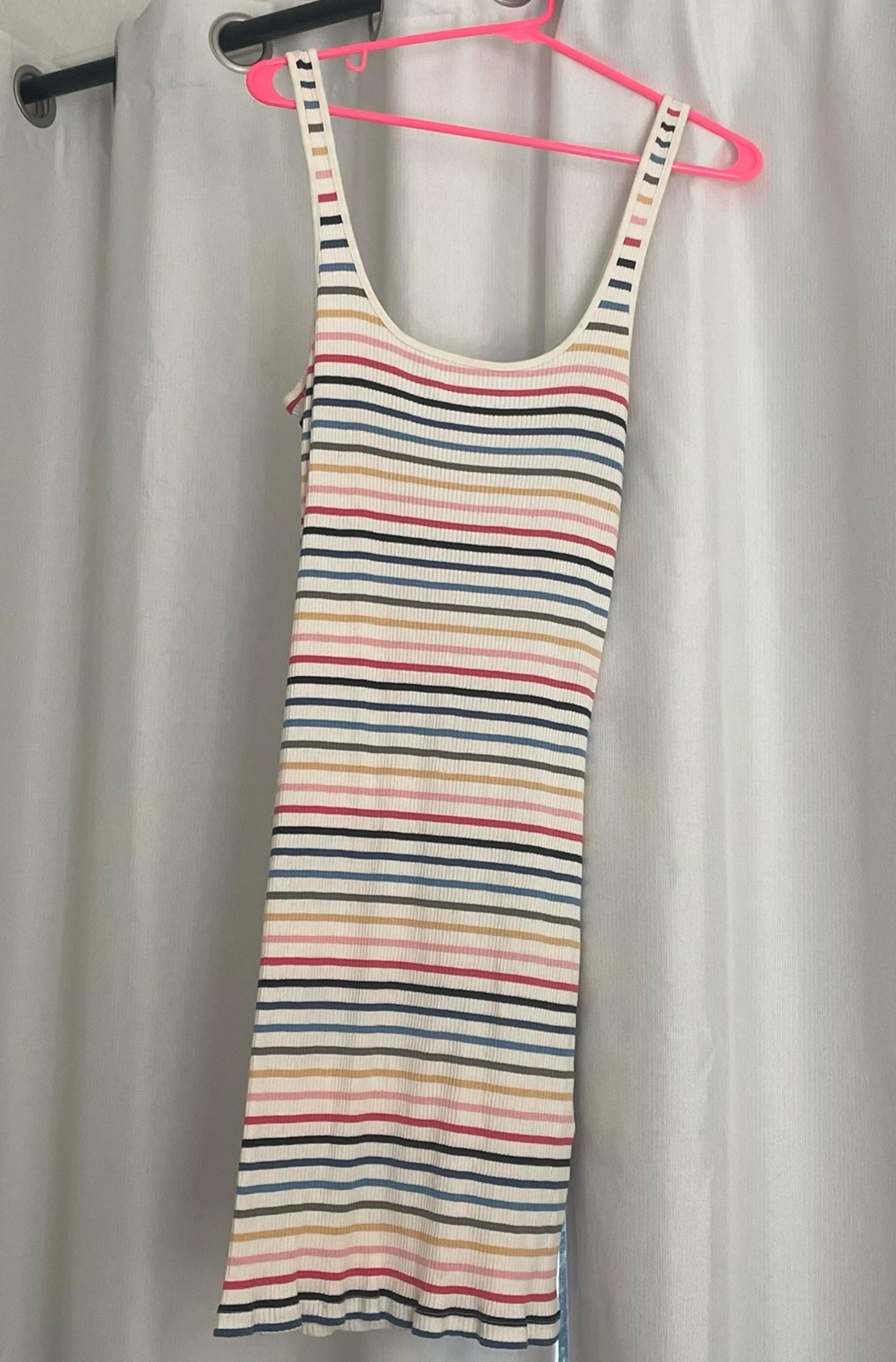 Billabong Cotton striped dress large