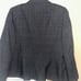 Size 10 Le Suit Dark Gray Window Pane with Tan Detail Women’s Suit