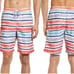 NWT Tommy Bahama Baja Freestyle Striped Board Shorts Size XXL