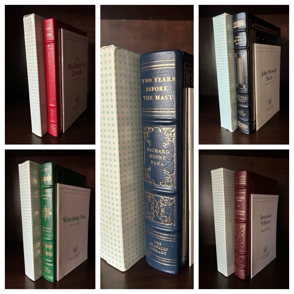 Franklin Library 5 Book Lot