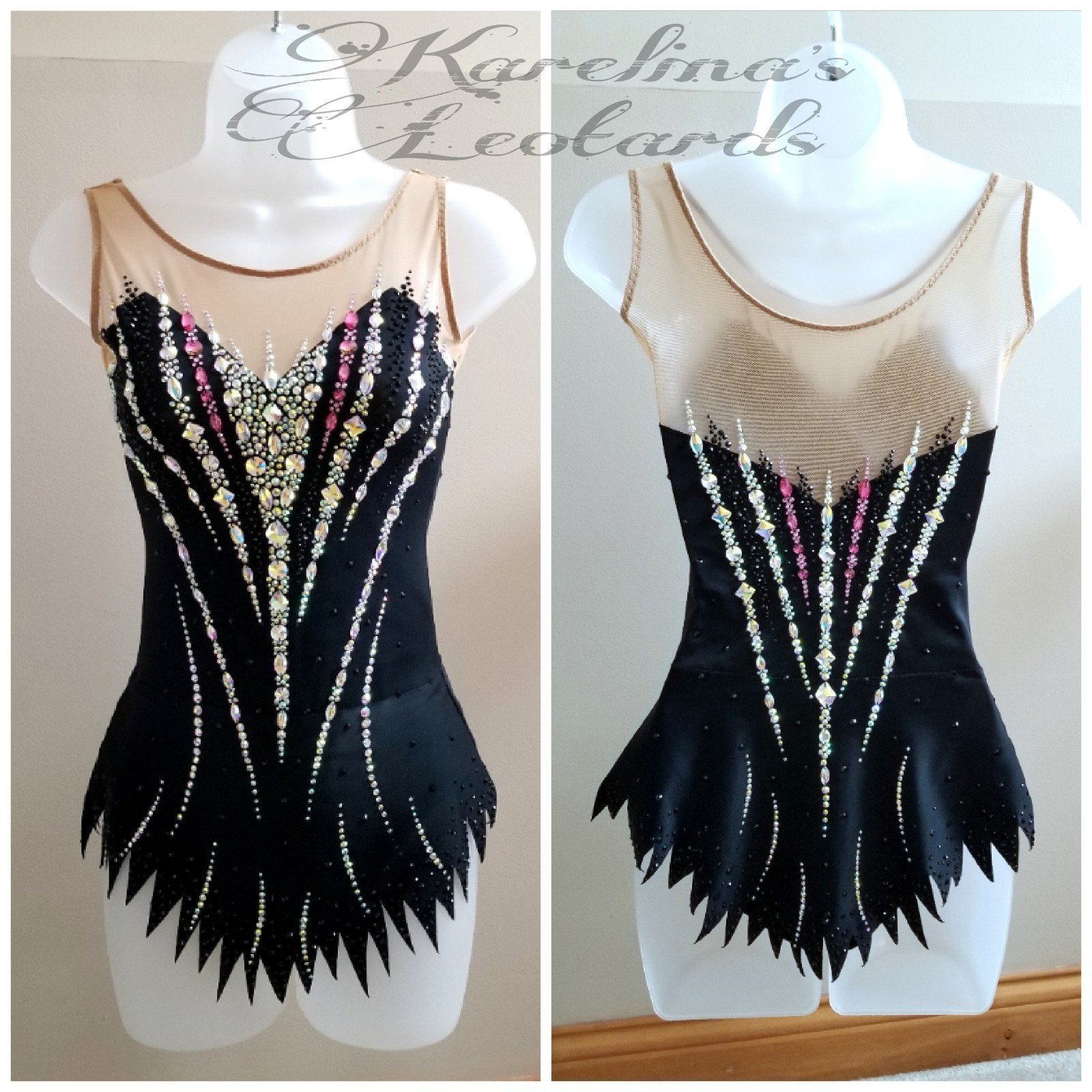 RG Leotard Gymnastics Skating Dress Costume New Size L-XL (152-168cm height)