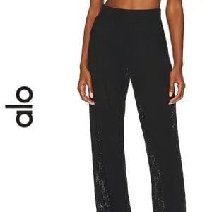 ALO YOGA | Mesh All-Star Wide Leg Pant | XS | MATCHING TOP AVAIL.
