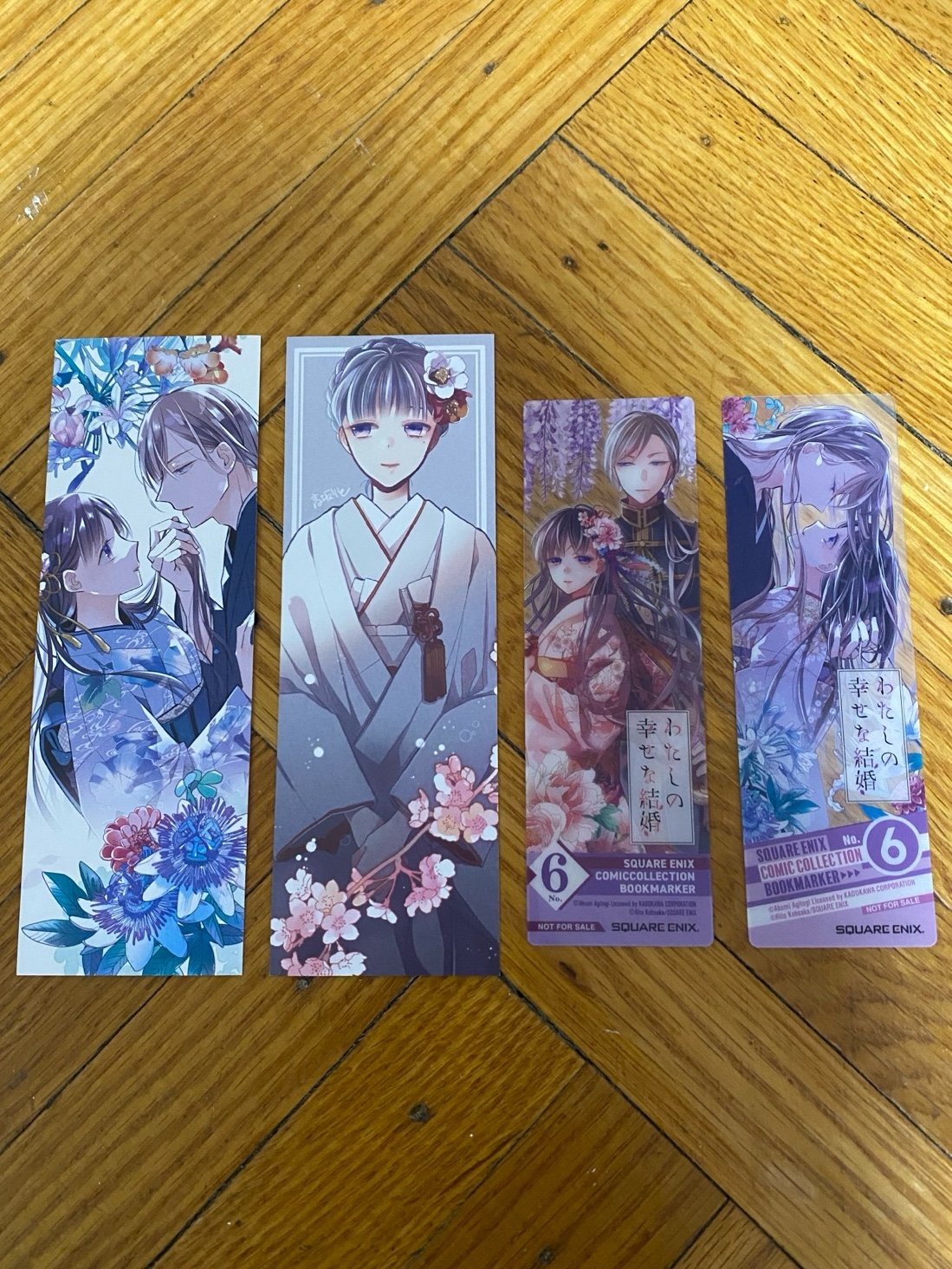 My Happy Marriage Bookmarks and Postcards