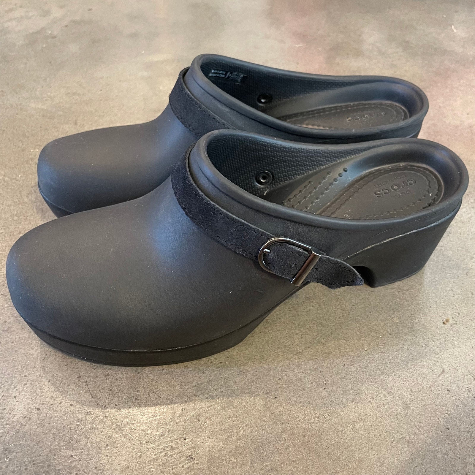 Crocs Crosslite Sarah Mule Black dankso clog Womens shoes size 9 new
