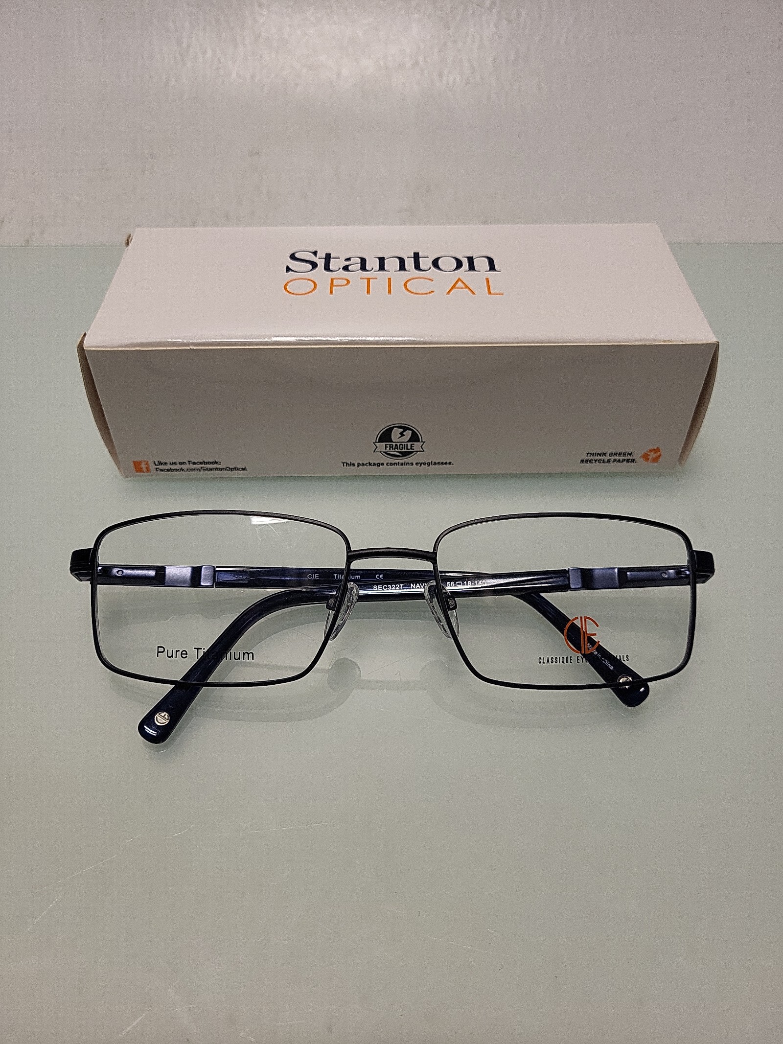 Classique Eye Essentials SEC322T Navy C2 Eyeglasses