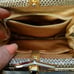 Judith Leiber vintage Gold Reptile Cross Body Purse.