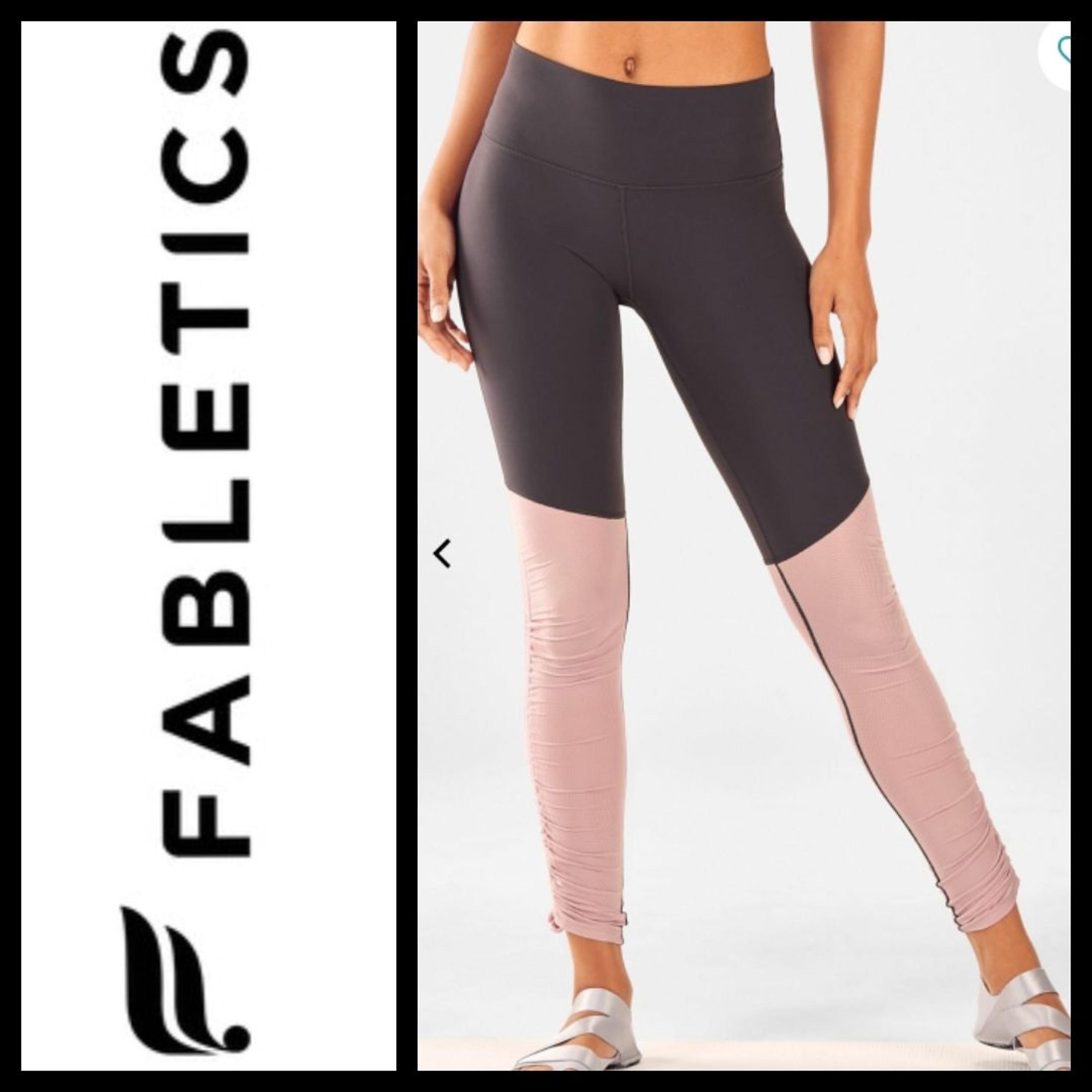 Fabletics foldover waistband leggings NW