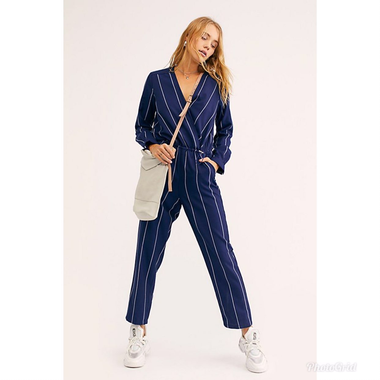 Scotch & Soda All in 1 Stripe Jumpsuit