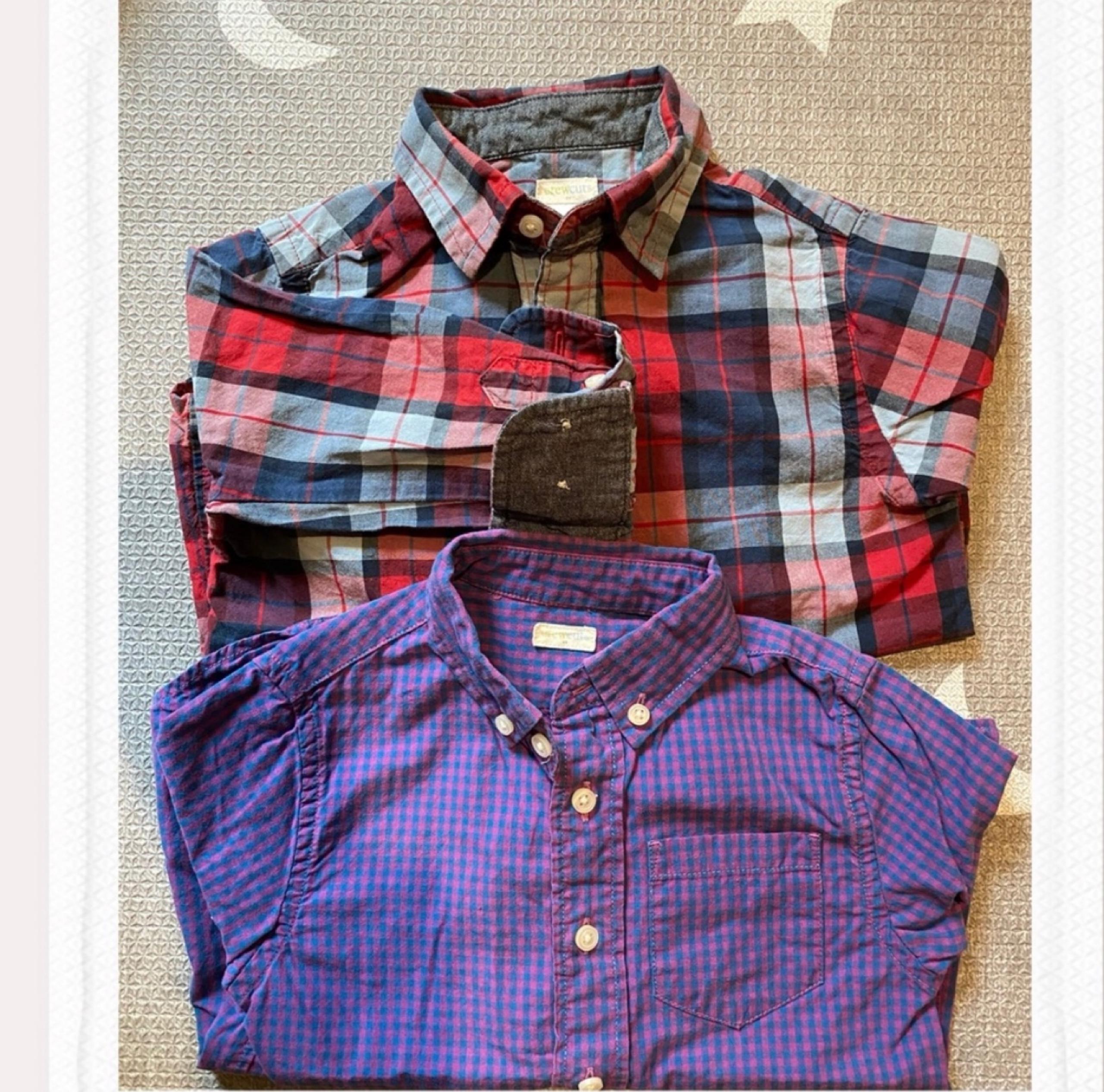 Like new Jcrew crewcut boys shirts in size 3y