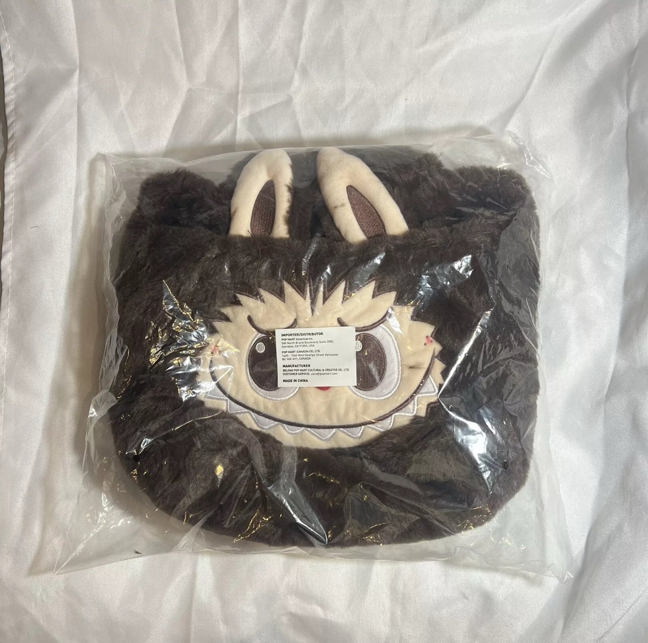 POP MART Classic Bag Series LABUBU Reversible Plush Bag