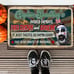 Horror Movie Halloween Doormat Captain Spaul Halloween Mat Fried Chicken And Gas