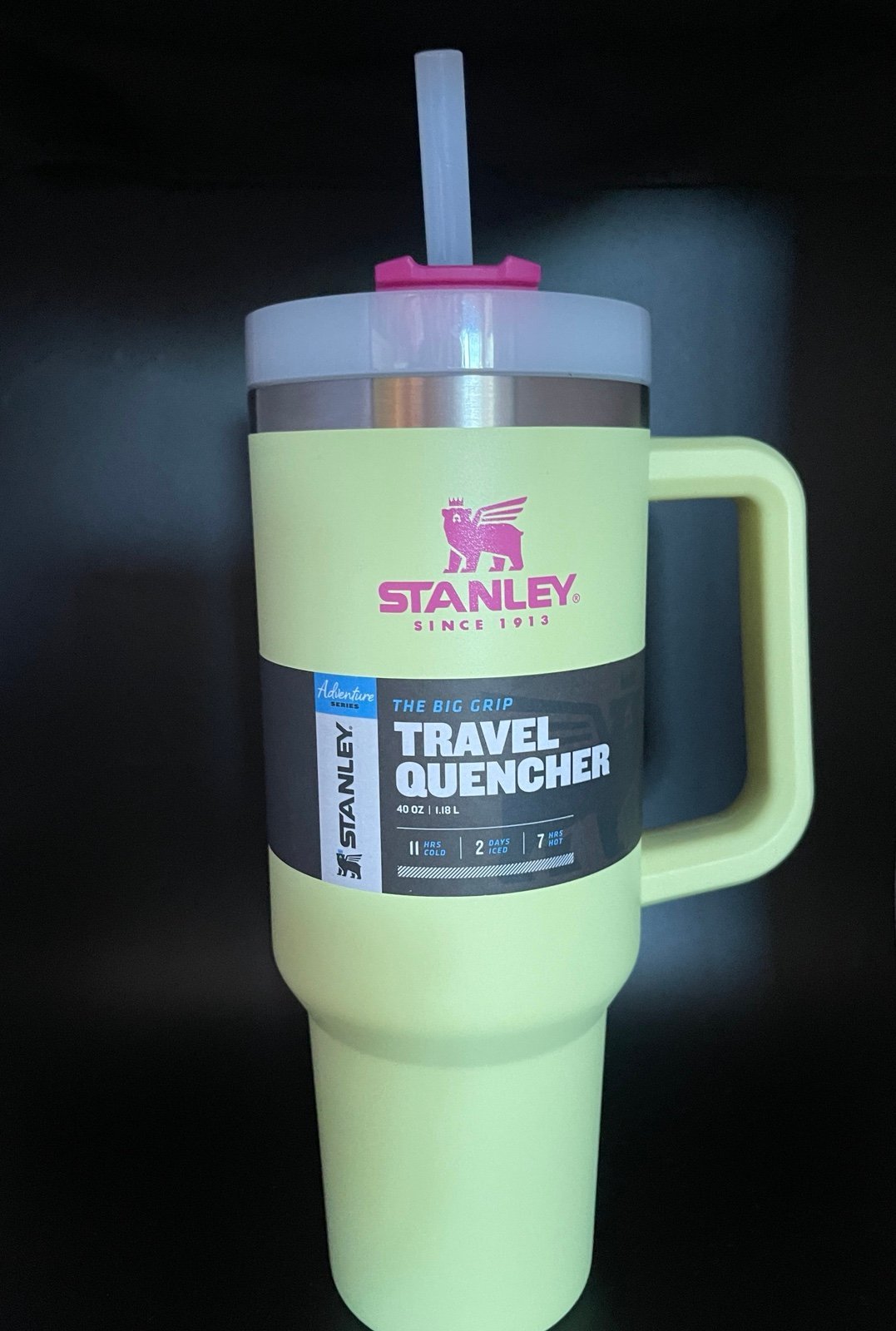 NWT Stanley Citron Mix OG Adventure Quencher 40 oz Tumbler