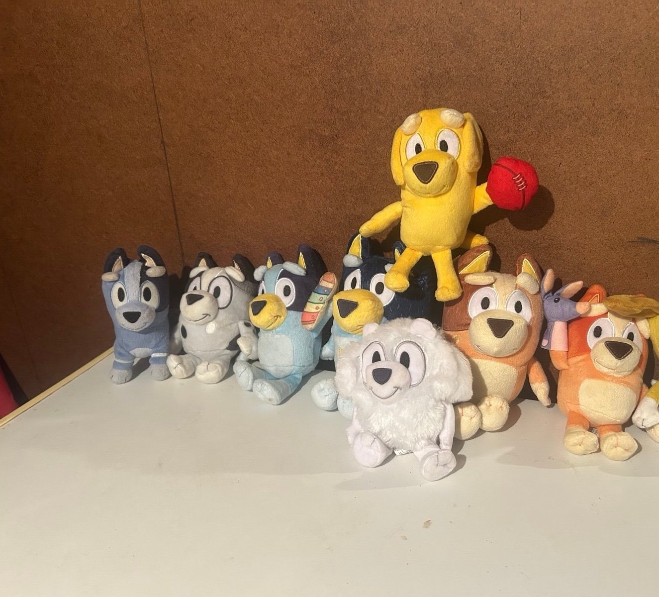 Bluey plush set