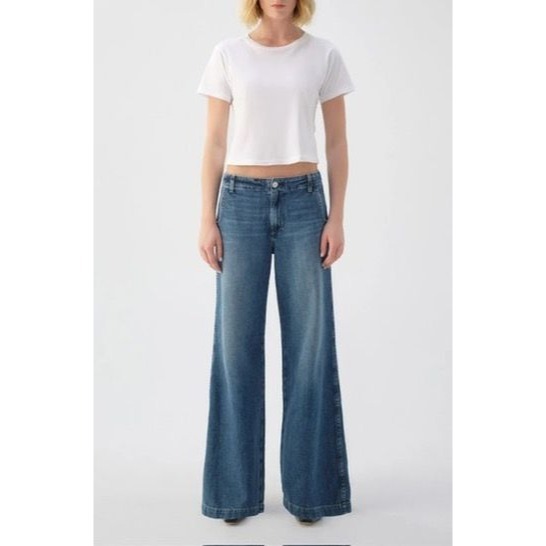 AMO Edith Trouser Jeans in Romance Size 26