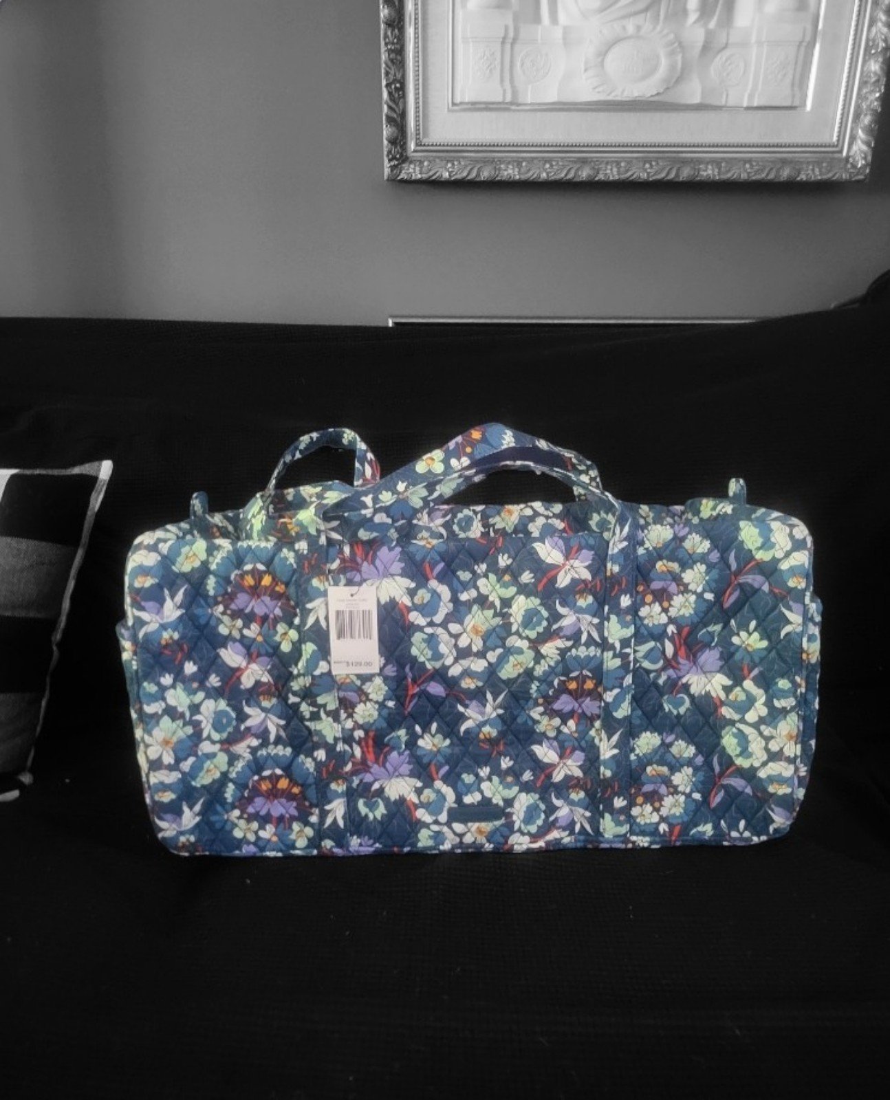 NEW Vera Bradley Floral Bursts 3 pc Travel Bundle