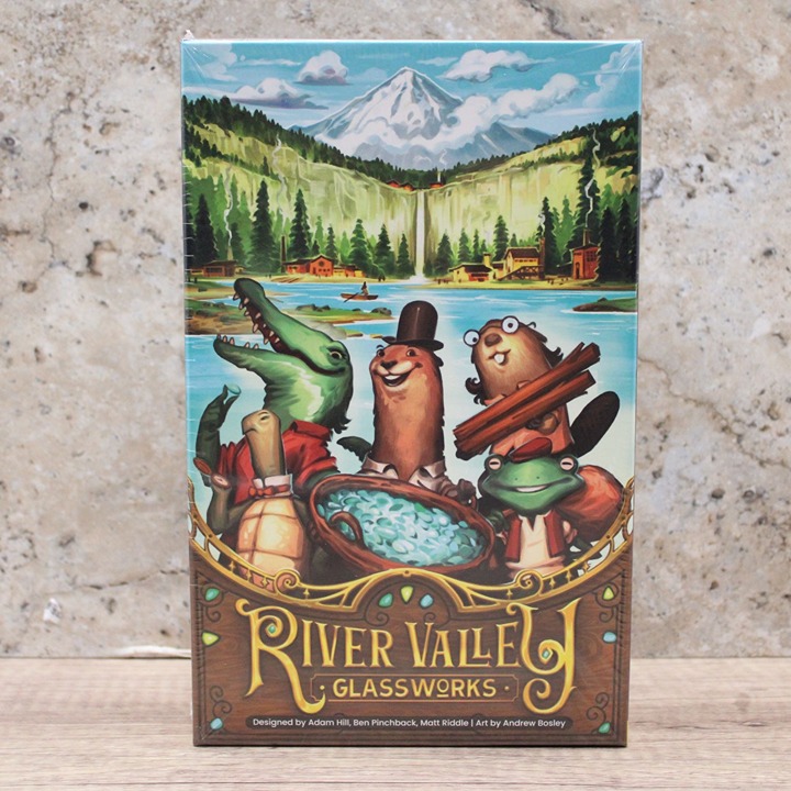 RIVER VALLEY GLASSWORKS Board Game 2024 Retail Version Brand New Sealed