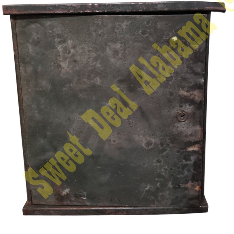 Vintage Older ODG Military Lock Boxes, SCA 1 Lock, No Key, 18.5 D x 12 H x 11 W