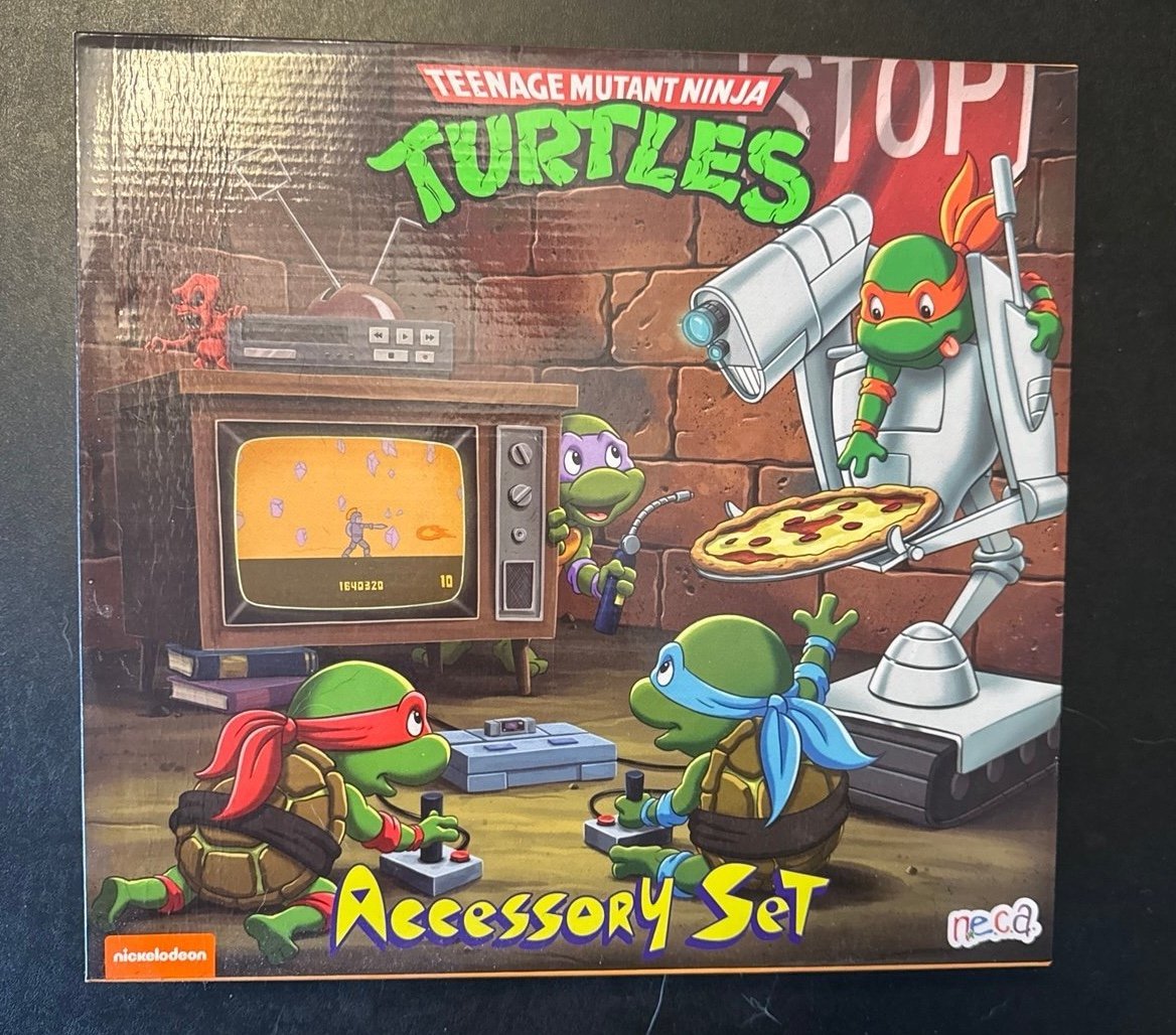 Neca TMNT Toon Accessory Set