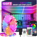 Led Strip Lights,Long Smart Led Light Strips 100ft