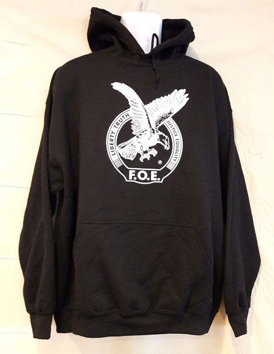 Gildan Black Hoodie Embrace Liberty, Truth, Justice, Equality