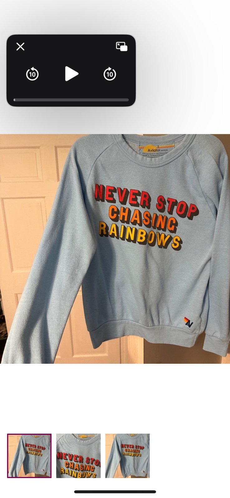 Aviator nation sweatshirt