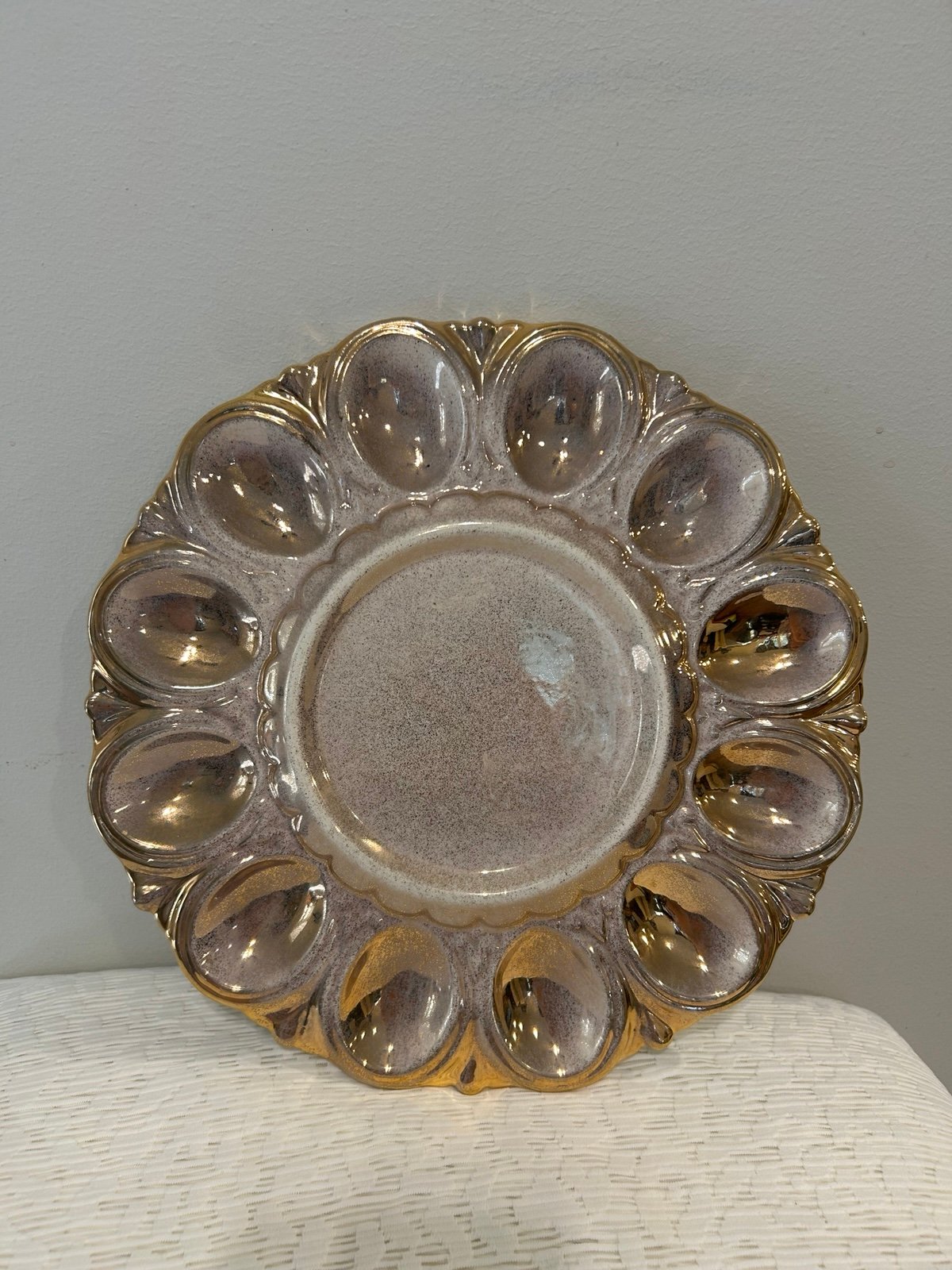 Ceramic Egg Platter