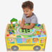 CoComelon Wheels on the Bus Wooden Activity Table, Recycled Wood, Officially Lic