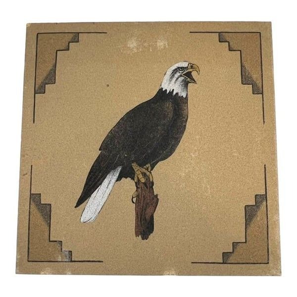 Vintage Large Native American Painting Eagle Signed S Ashley 1992 12 Southwest