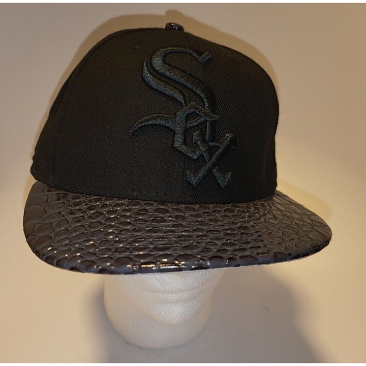 Sox New Era 9 Ninety Strapback Faux Leather Brim