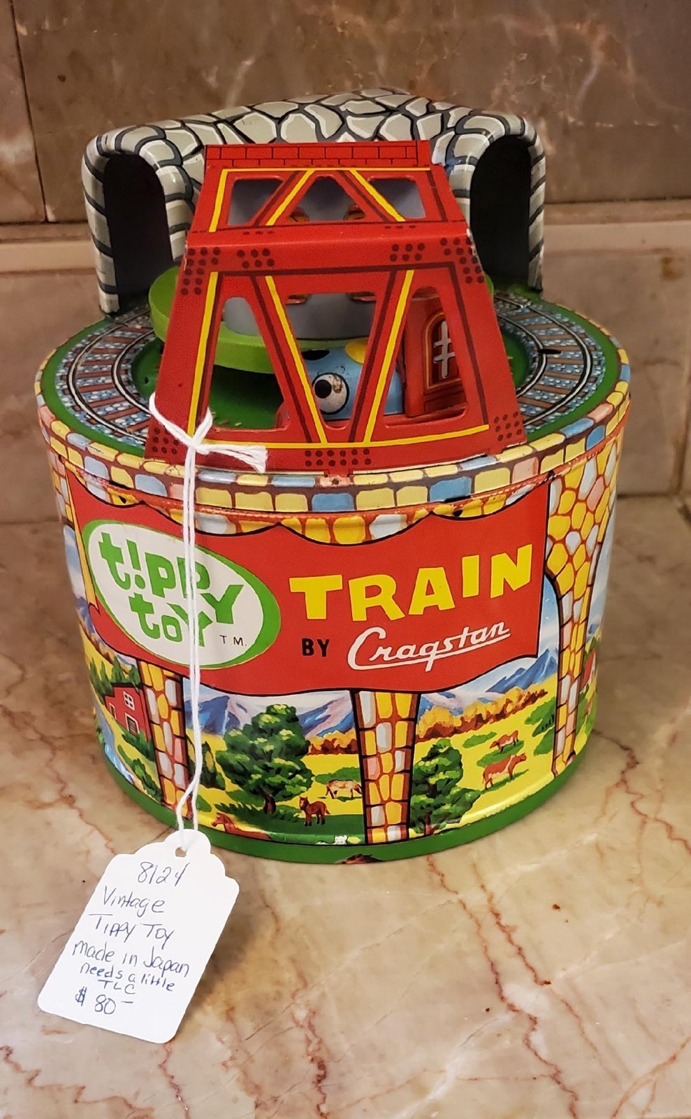 Vintage Tippy Top Toy Train