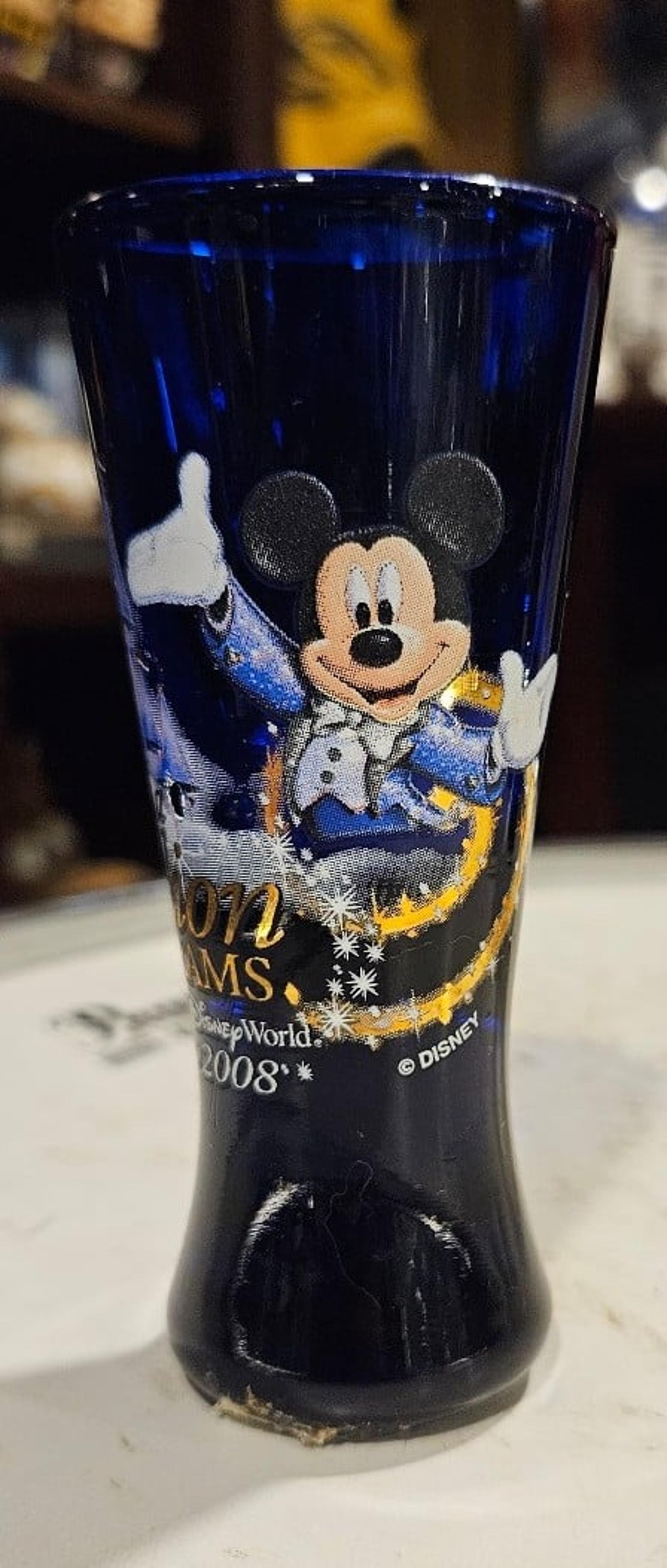 Disney 2008 Year of A Million Dreams double shot glass