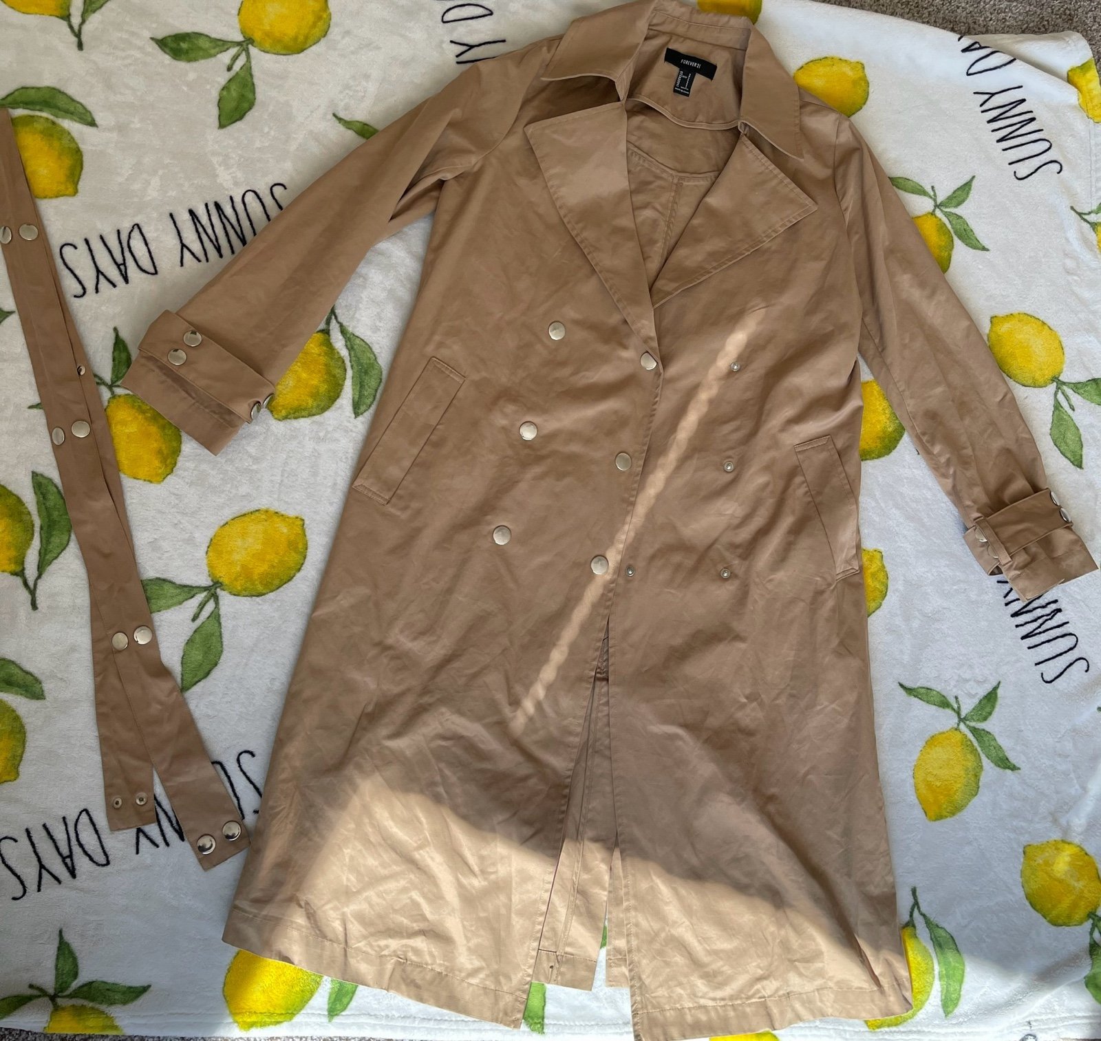 Tan coat - brand new.