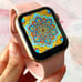 Rosegold Smartwatch android iphone ios