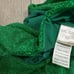 BOABAB Mambo glossy green glitter dress