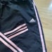 Adidas pink stripe water resistant size XL pant