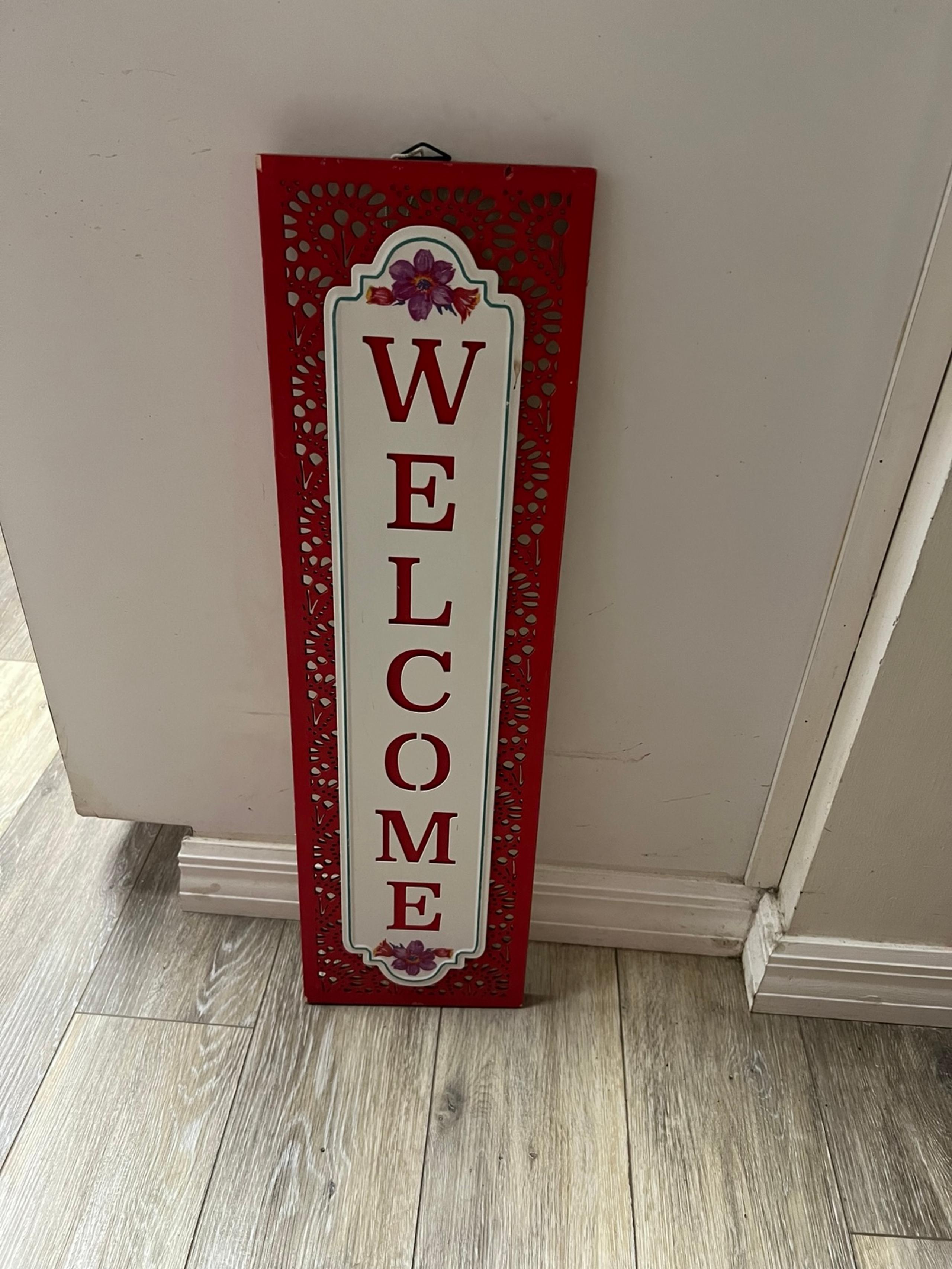Pioneer woman welcome Sign