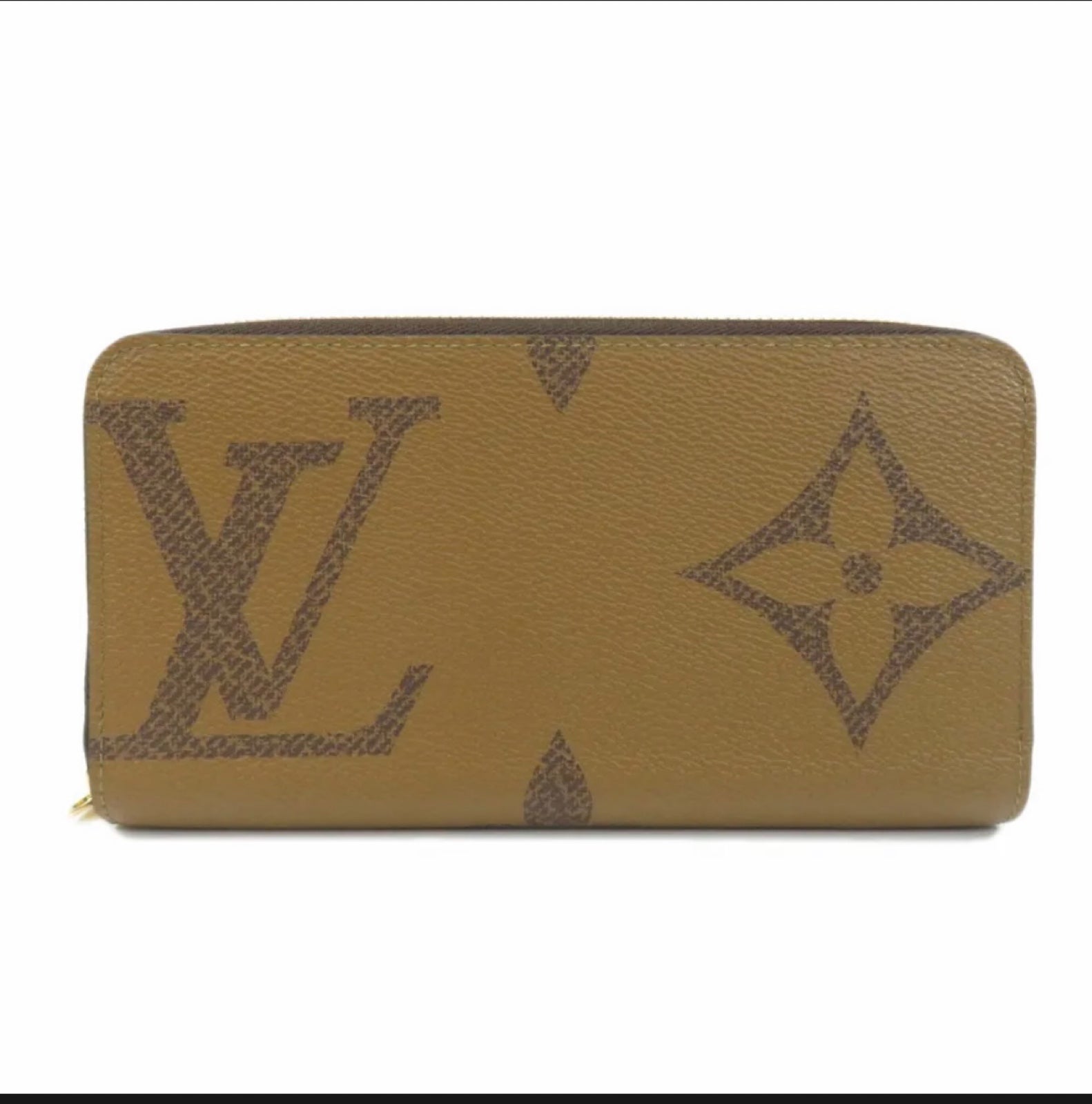 LOUIS VUITTON M69353 Long wallet (with Coin Pocket) Zippy Wallet Giant Mono...