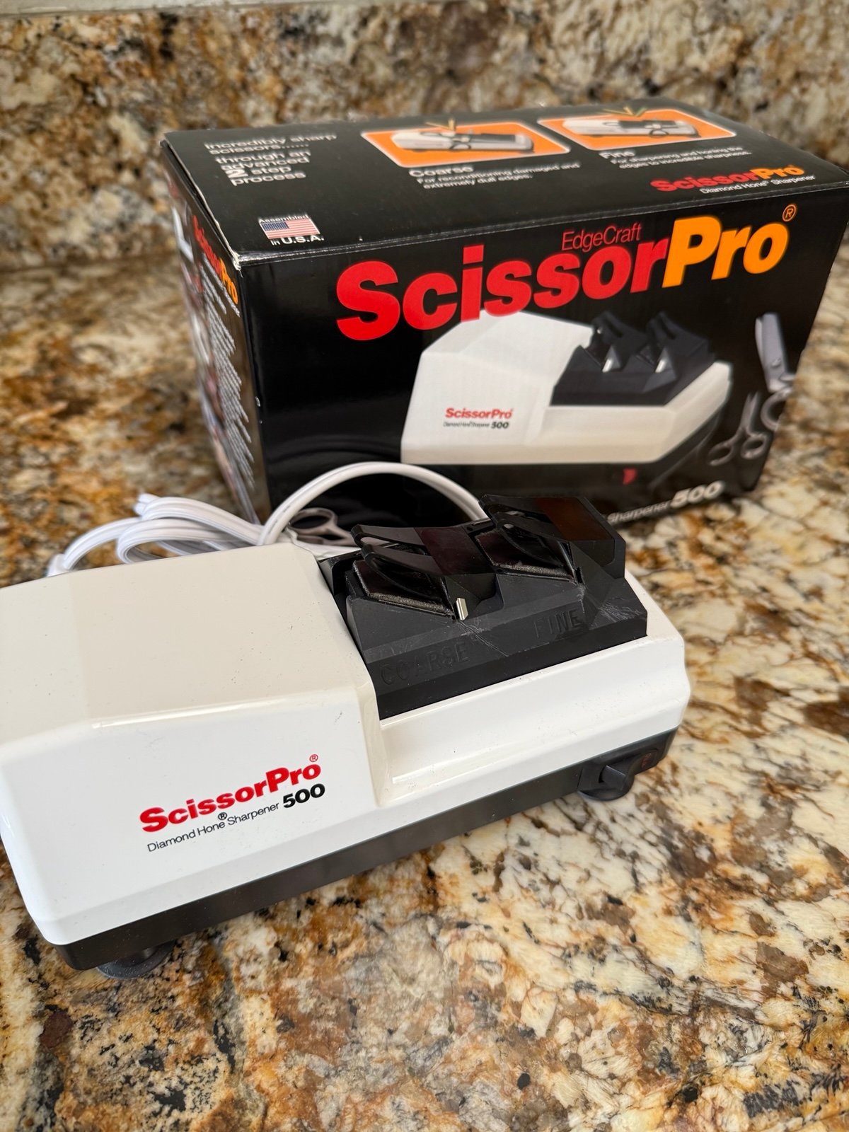 Chef’s Choice scissors sharpener