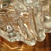 Vintage Royal Korona crystal heavy flower vase made in Sweden