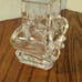 Vintage Royal Korona crystal heavy flower vase made in Sweden
