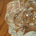 Vintage Royal Korona crystal heavy flower vase made in Sweden